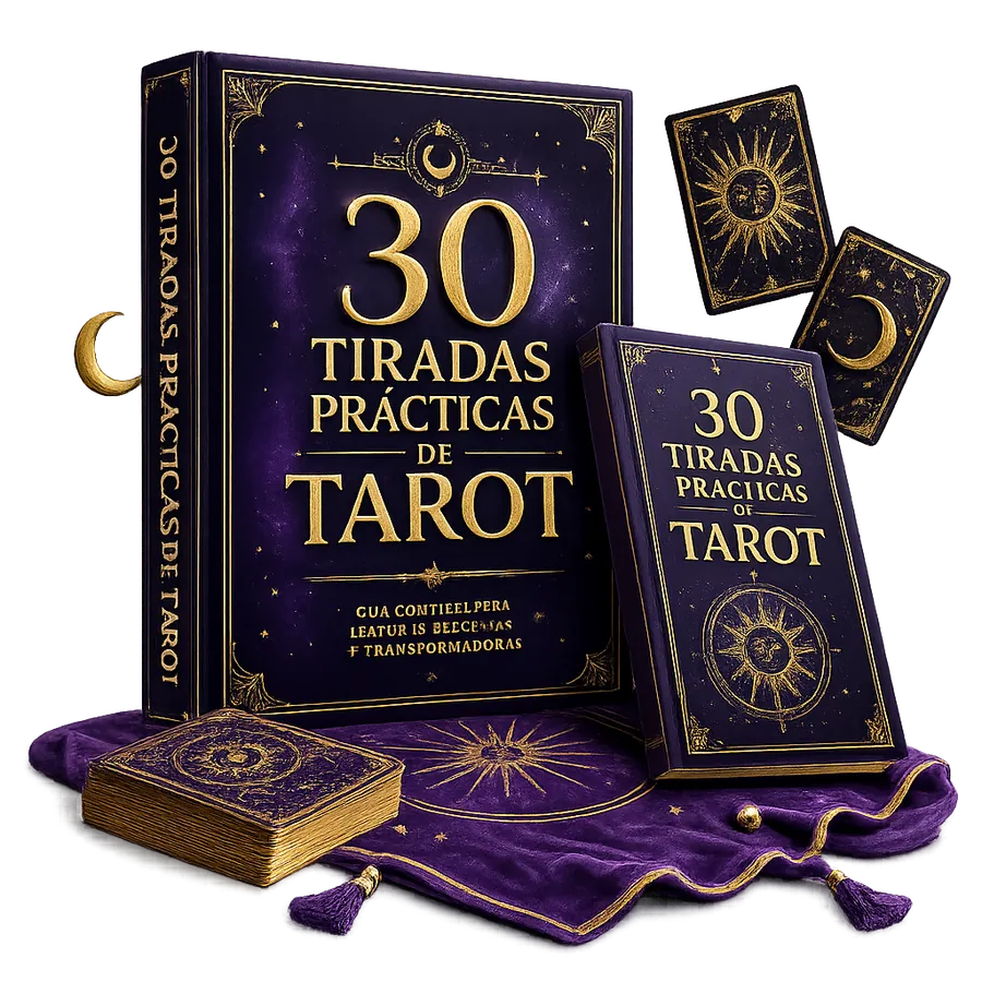 Portada del bono 30 Tiradas Prácticas de Tarot