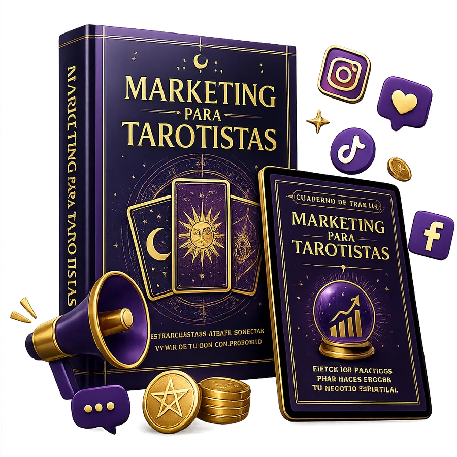 Portada del bono Marketing para Tarotistas